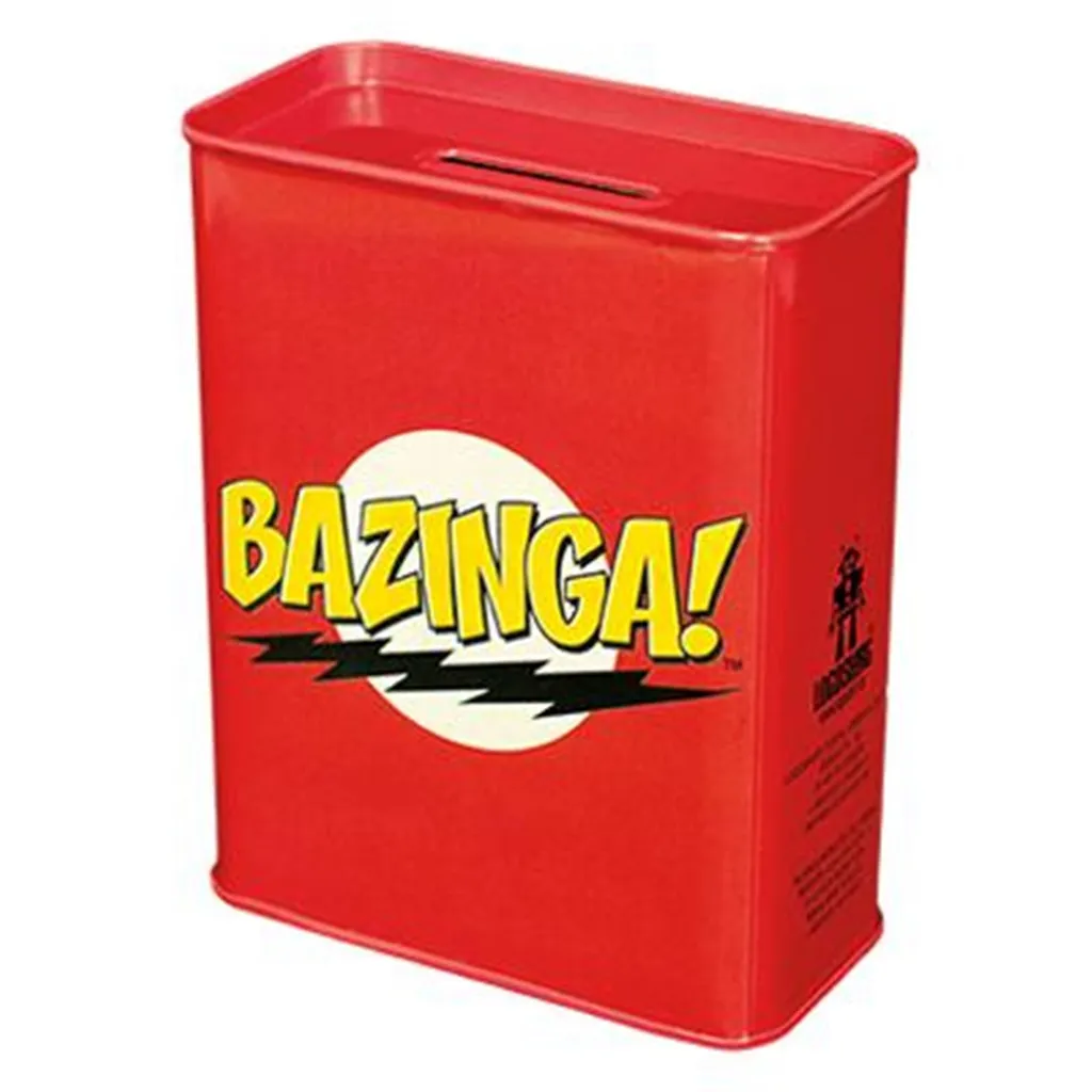 Tirelire Bazinga Métallique Big Bang Theory 11 cm Design Pop Culture