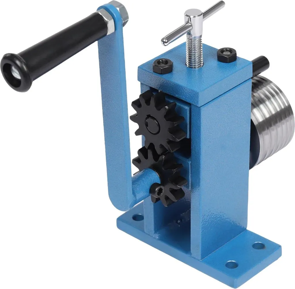 Machine à cintrer les bijoux manuelle bleue avec 6 matrices de 1 à 6 mm - 7