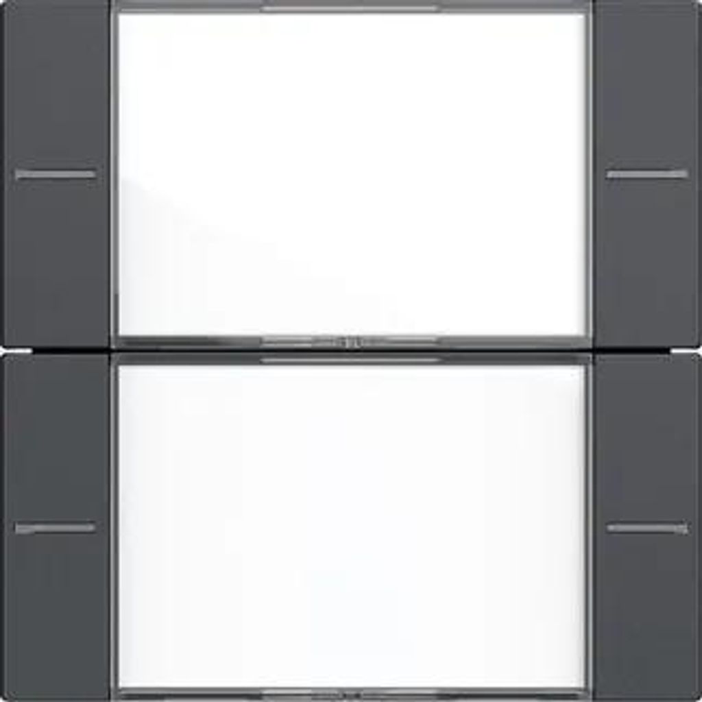 Gira Wippenset 2f BSF Tastsens.4.55 Klar/Anthrazit 577228