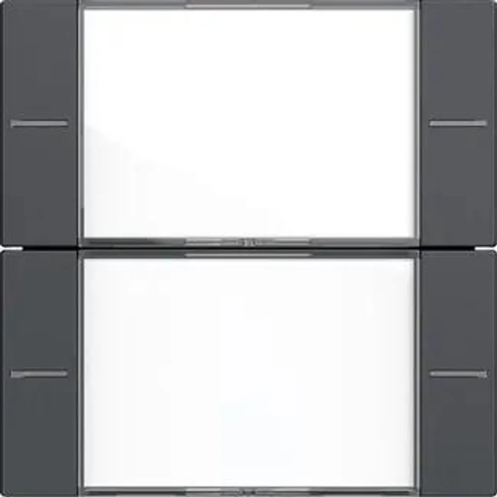Gira Set de bascules 2f BSF Tastsens 4.55 anthracite finition mate
