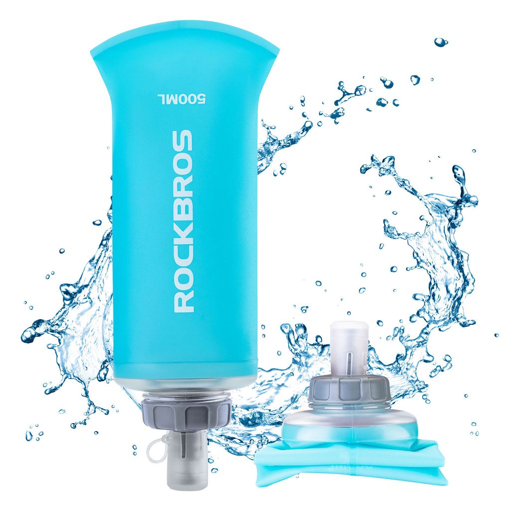 ROCKBROS Weiche Trinkflasche Faltbar Trinkbeutel Fahrrad Produktbild 