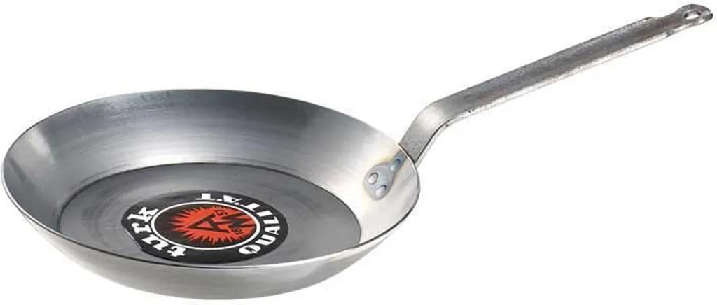 Padella TURK 28cm Bordo Alto Ferro Battuto - Idea Regalo Cucina