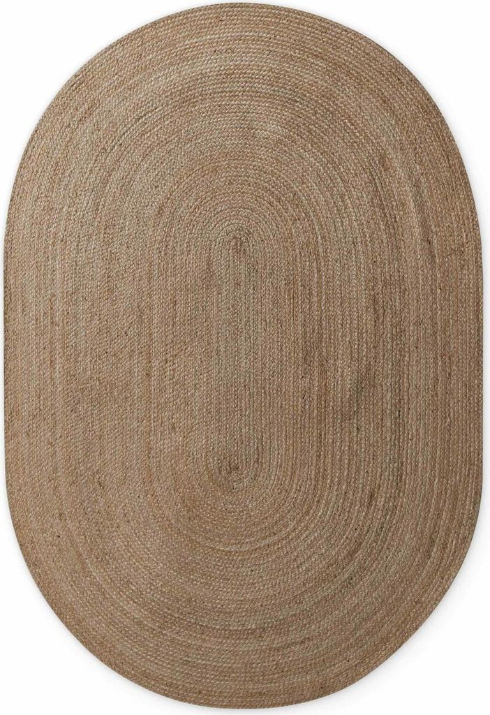 Hanse Home Jute Braided Jute Teppich Oval Rangpur Natur Produktbild 