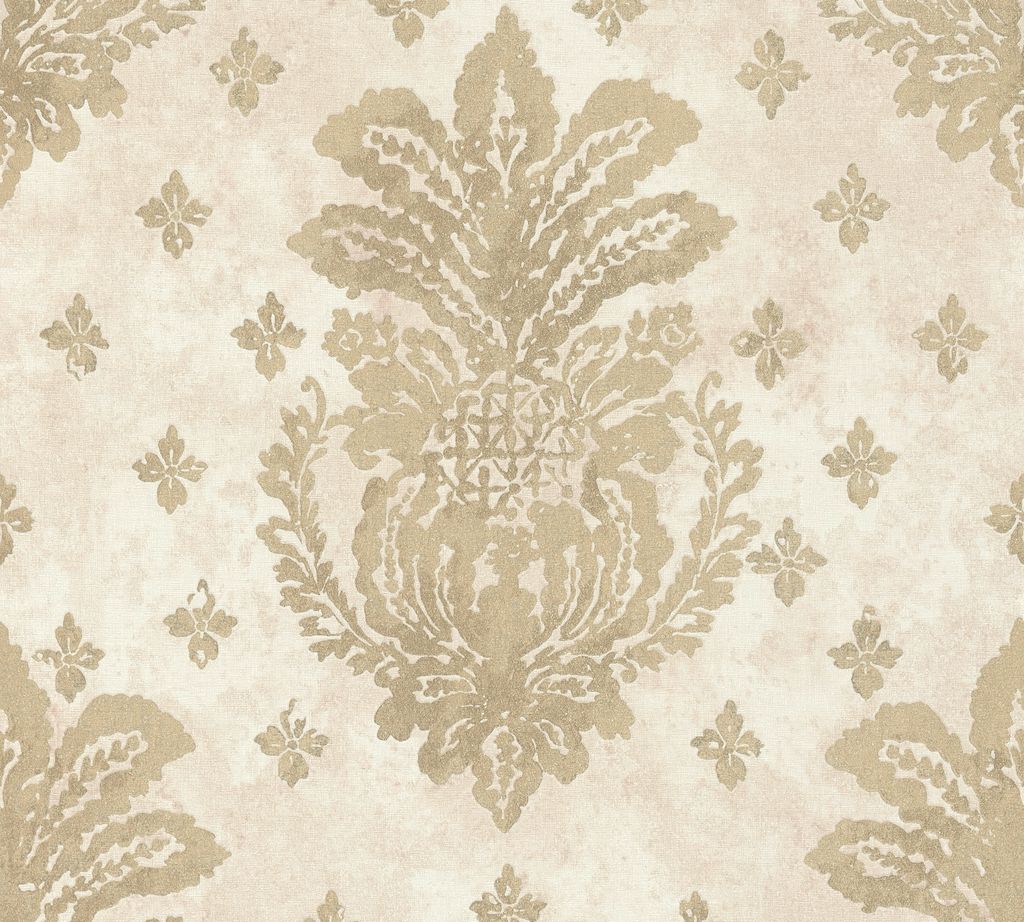 A.S. Création Vliestapete Boho Love Tapete metallic beige Produktbild 