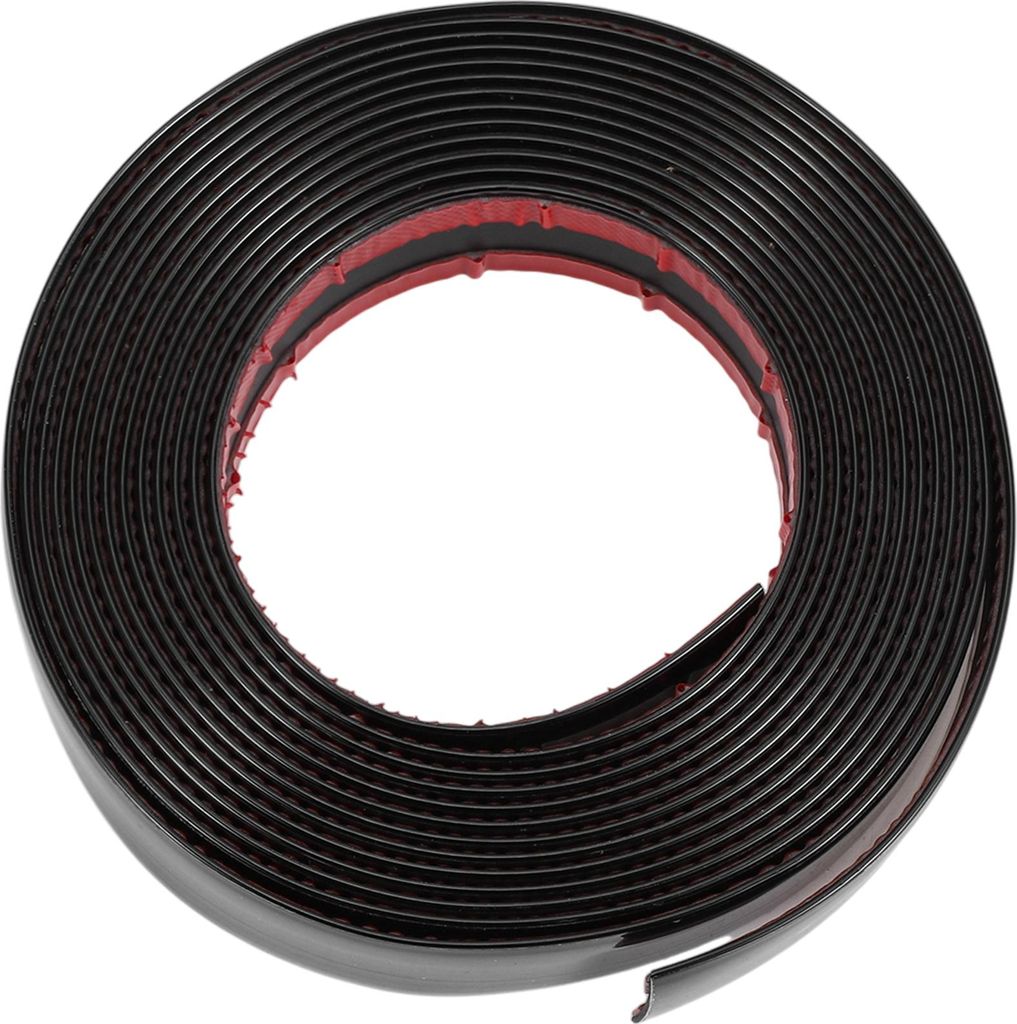 Fensterleisten-Set Außen Auto Stoßstange Tür Karosserie Selbstklebend Kratzfest Dekorativ Aufkleber Schwarz 1 Stück 11/6" 30mm Breite 16Ft 500c...