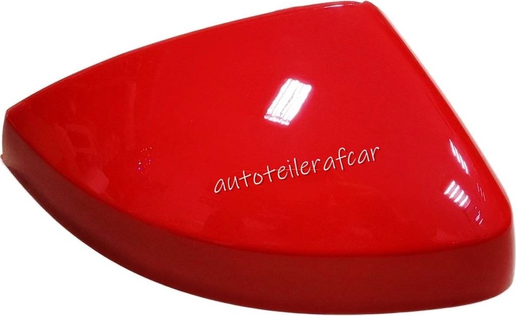 Spiegelkappe Abdeckung Gehäuse lackiert rechts Für AUDi A1 8X 2010 - 15 rot LZ3M