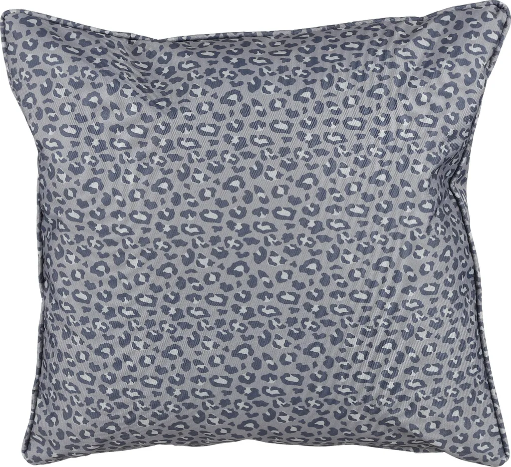 Coussin Déco In The Mood Panthera Gris - L45 x L45 cm - Confort Premium