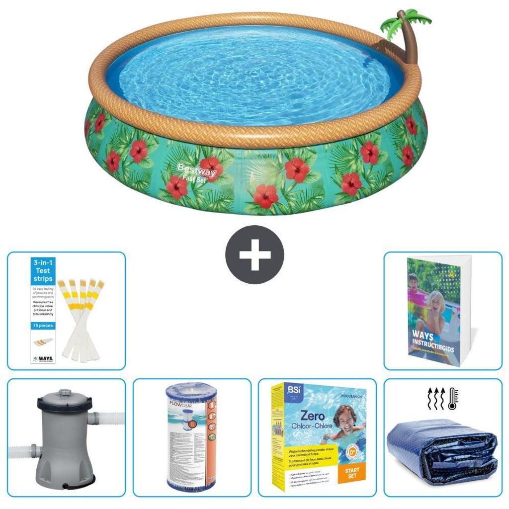 Bestway Fast Set Rund - 457x84 cm - 7-teilig S224