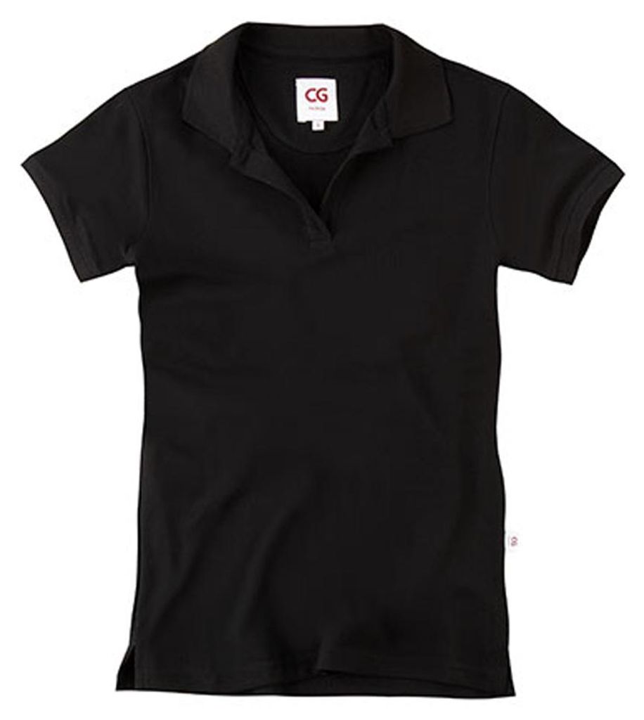 CG Workwear - "Susa" Poloshirt für Damen LT1802 (3XL) (Schwarz)