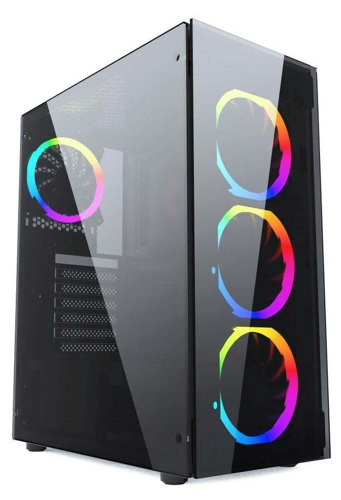 Gembird Fornax 1500Rgb Midi-Tower-Gehäuse, Usb 3.0 Produktbild 