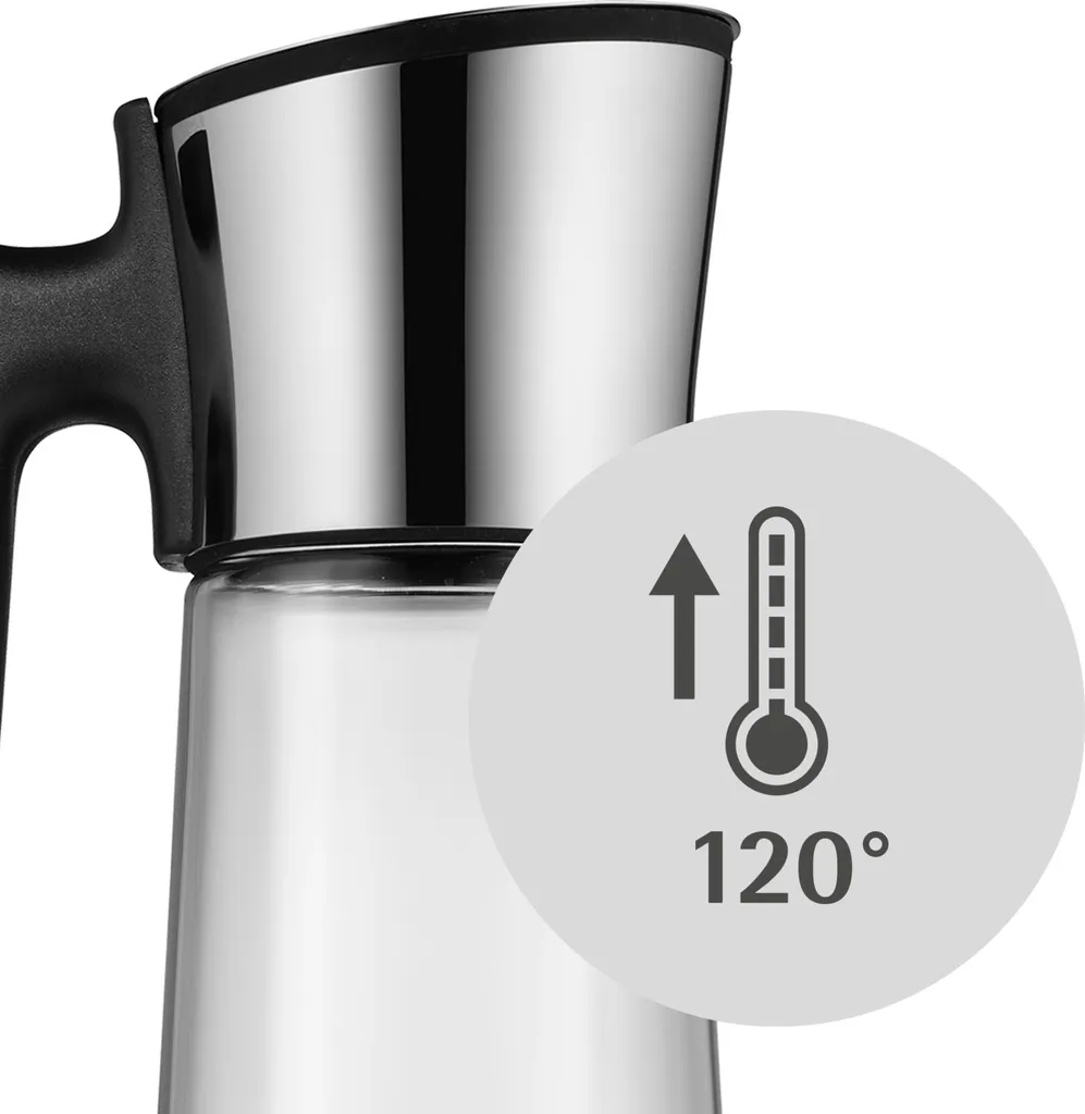 Carafe à eau WMF Basic avec poignée et bouchon verseur stop-goutte - 13