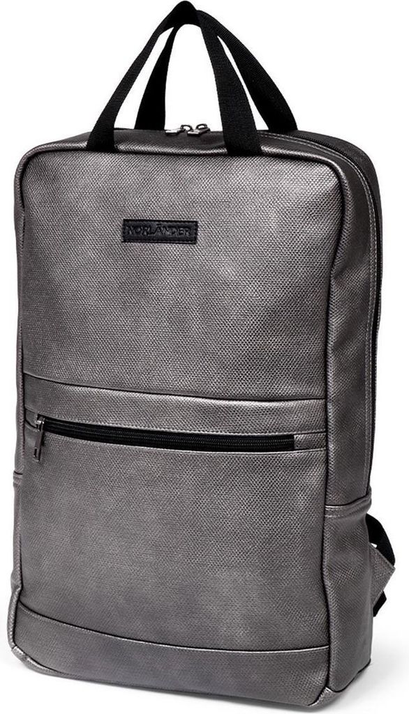 Laptop-Rucksack NORLANDER XCITE, metallisch silber