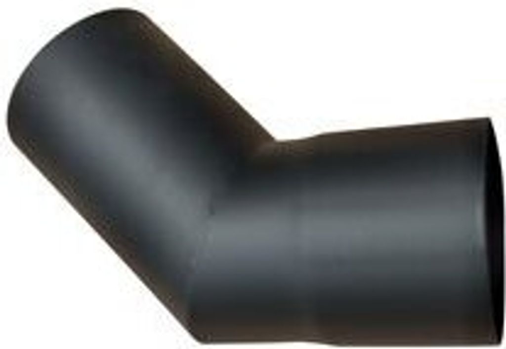 BonFeu Kurve 45o Schwarz