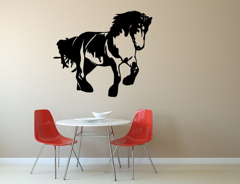 Wandtattoo - Pferd - Kaltblut - Kaltblüter - Kaltblutpferd - Wandaufkleber