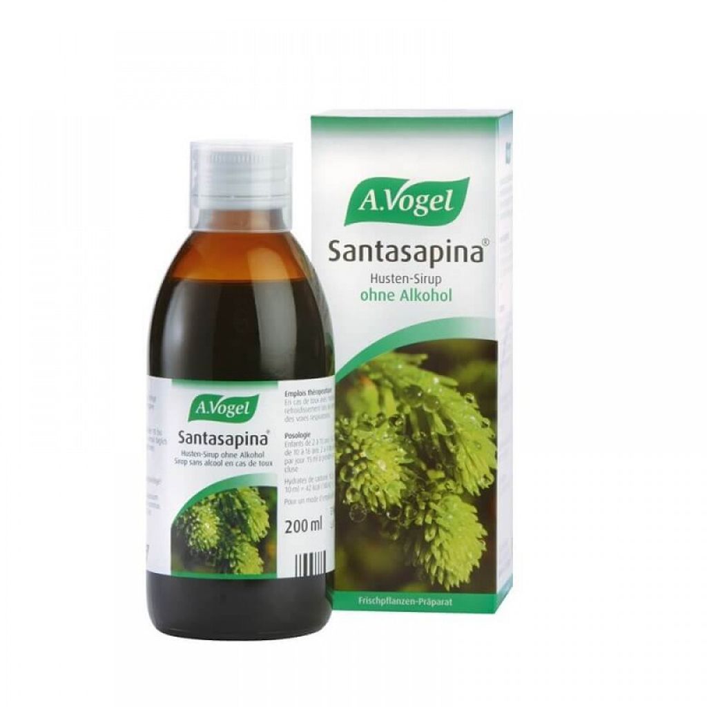 A.VOGEL Santasapina sirup bez alkoholu 200ml Obrázek produktu 