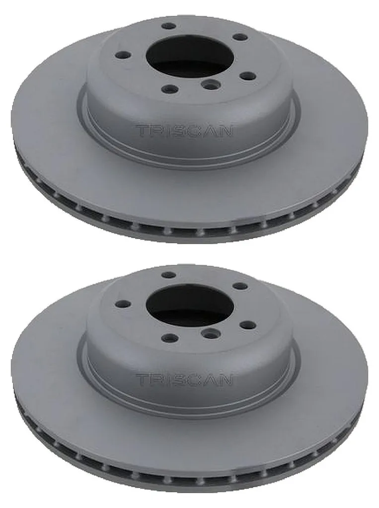 2 Disques de Frein Ventilés Ø 330 mm TRISCAN pour BMW Z4 E85 E86 E89