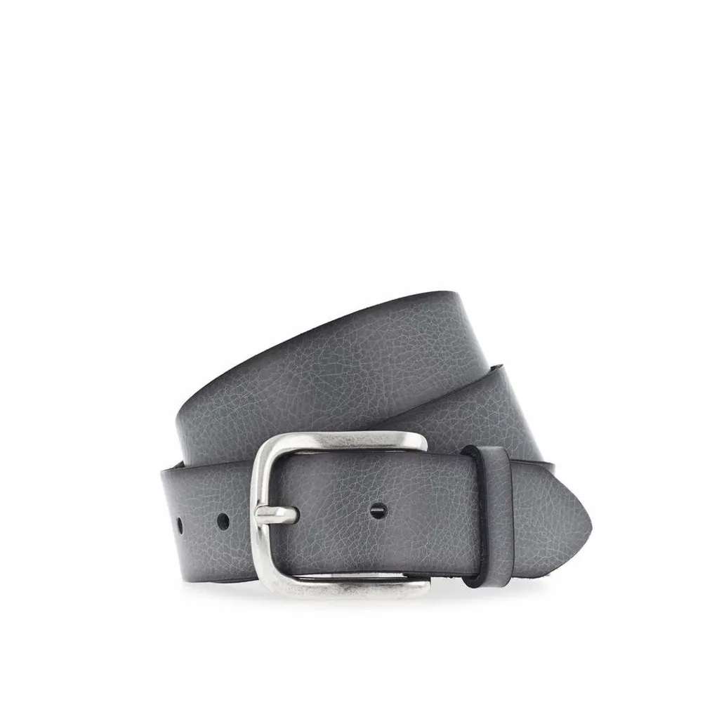 Vanzetti Belt Classics 35mm Grigio Acciaio W105 - Must-Have Pelle