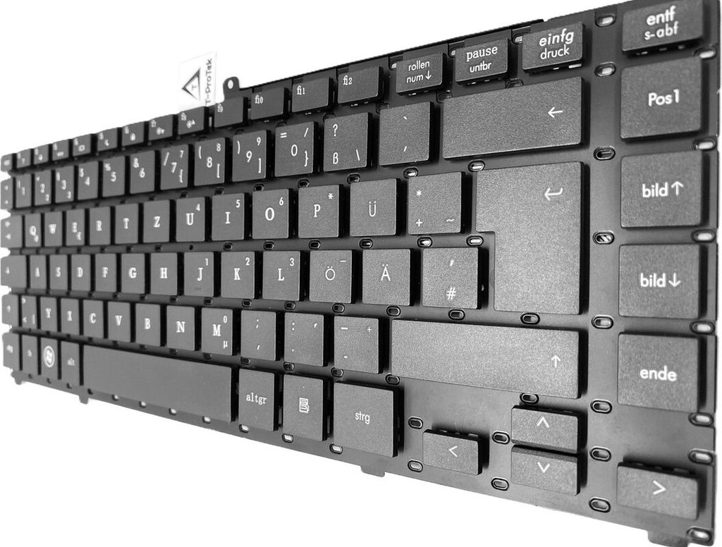 DE - schwarz ohne Rahm Tastatur version 2 kompatibel für Asus X200LA-9A X200LA-9B