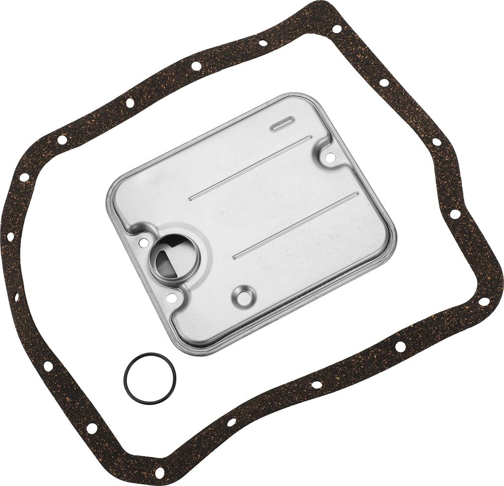 Automatisches Getriebeölfilter-Kit Getriebeölfilter-Set für Lexus RX300 1999 Metallkork mit Dichtung Nr. 3533021011 Silberton