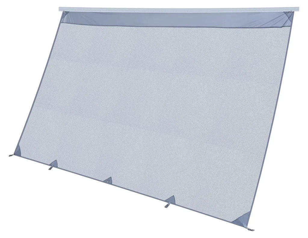 Protection solaire maille polyester double couture pour store 3,5 m - 9
