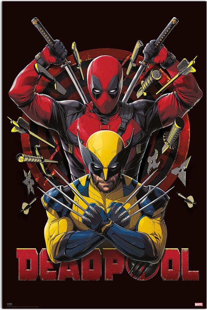 Marvel Deadpool & Wolverine Poster