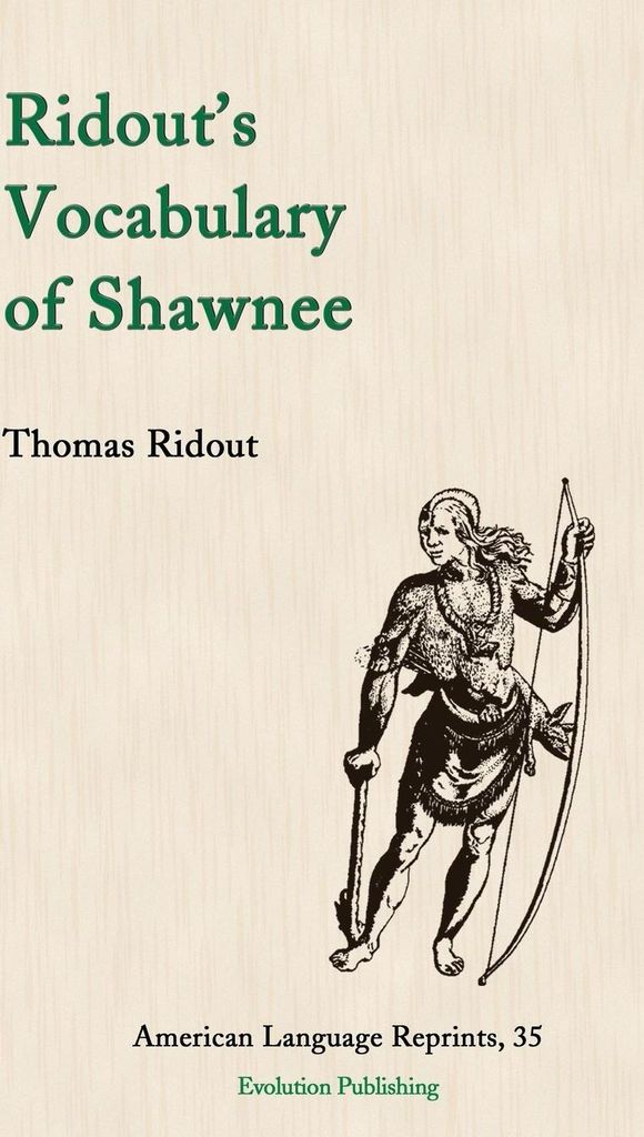 Ridout's Vocabulary of Shawnee