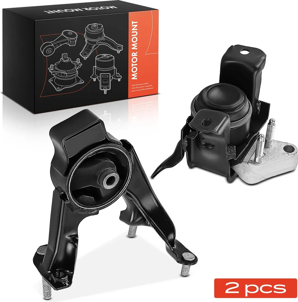 2x Support Moteur Frankberg pour Toyota Corolla E12 1.8L 2001-2007