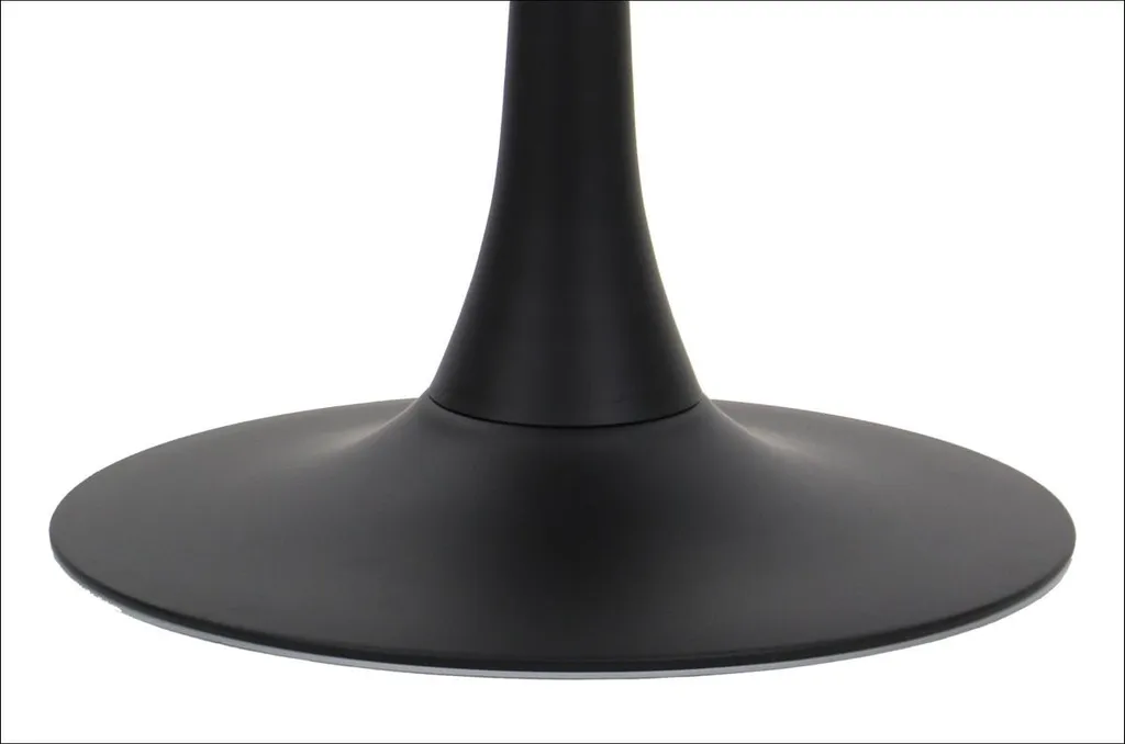Pied de table central noir en acier SH-9108 pour restaurant et bureau - 3