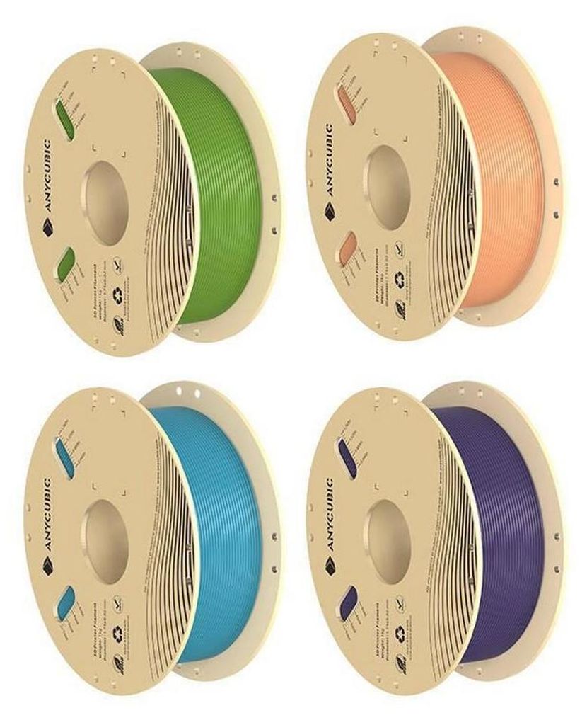 Anycubic AnyCubic PLA Pantone Filament Set (4 pcs) Immagine del prodotto 