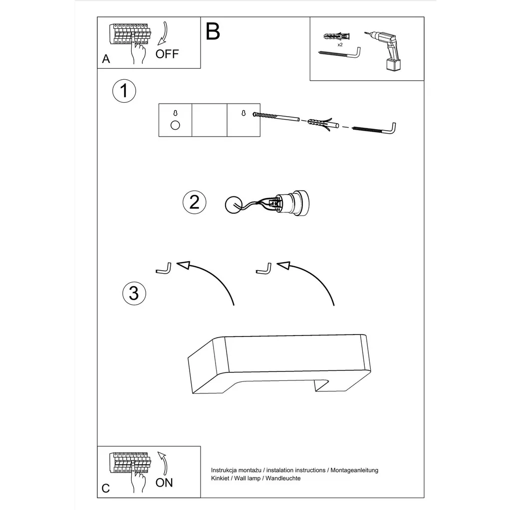 Applique MAGNET Solution Éclairage Indirect Céramique E27 15W 36cm - 6