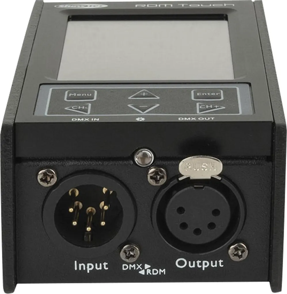 Interface de diagnostic DMX Showtec RDM Touch tactile pour Art-Net MIDI - 4