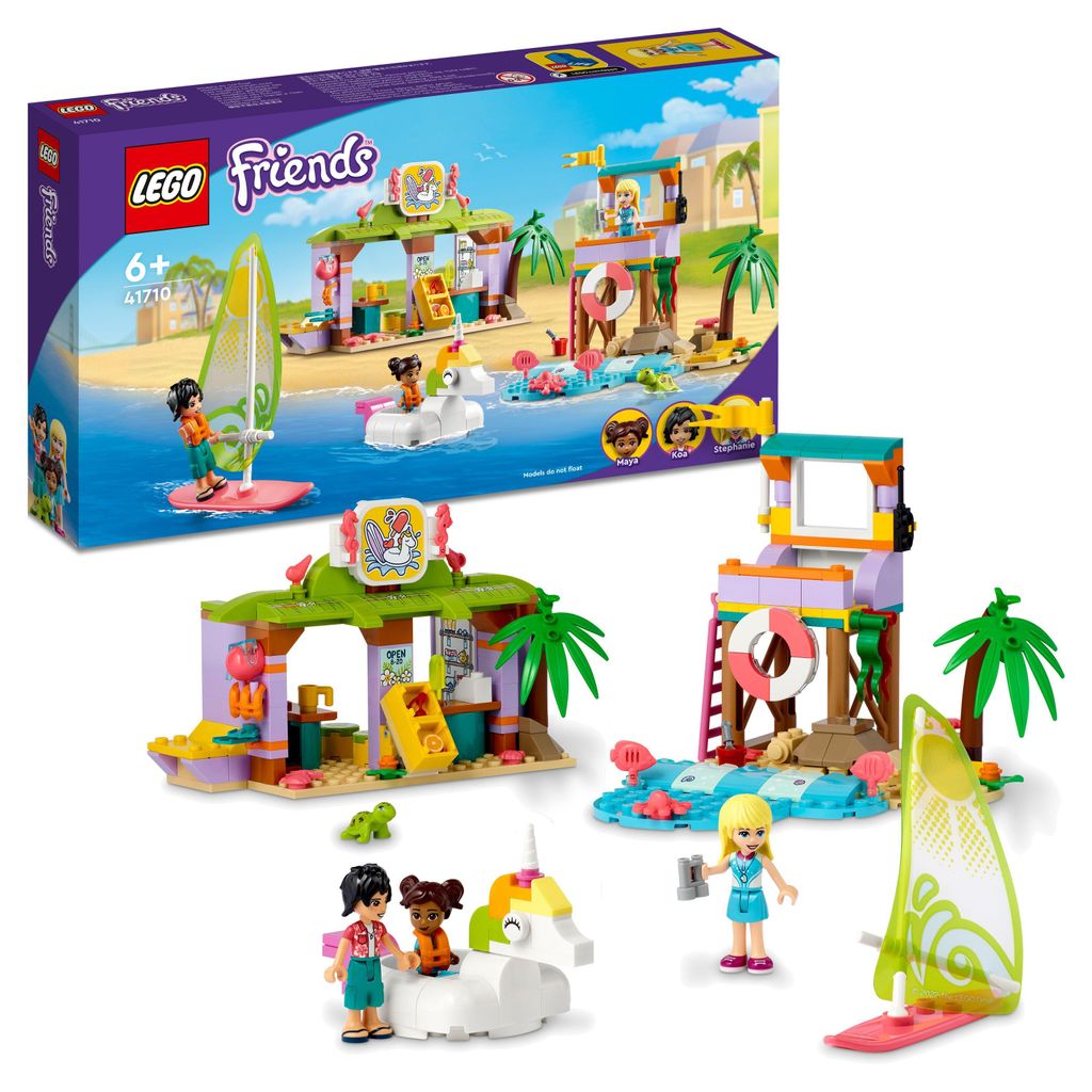LEGO 41710 Friends Surfschule am Strand mit Stephanie Produktbild 