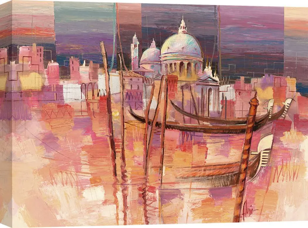 Quadro Moderno Venezia Luigi Florio 60x40 - Urban Art Decor