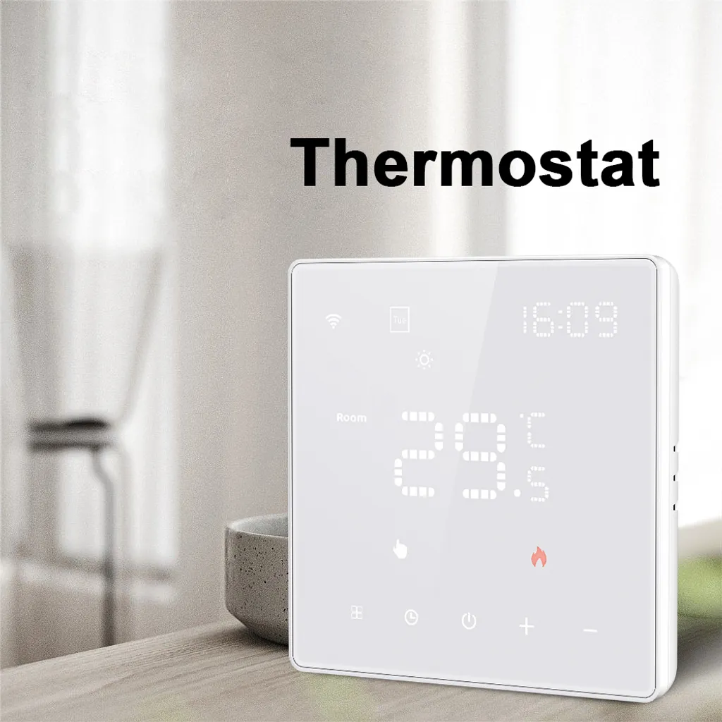Thermostat tactile Wi-Fi programmable pour gestion de chauffage - 8