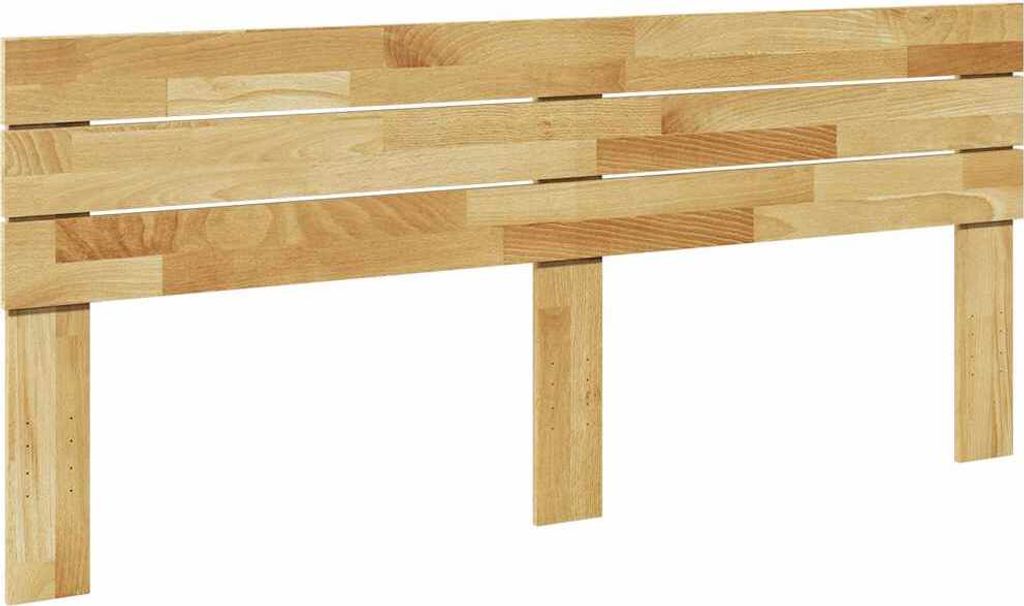 Kopfteil 180 cm Massivholz Eiche