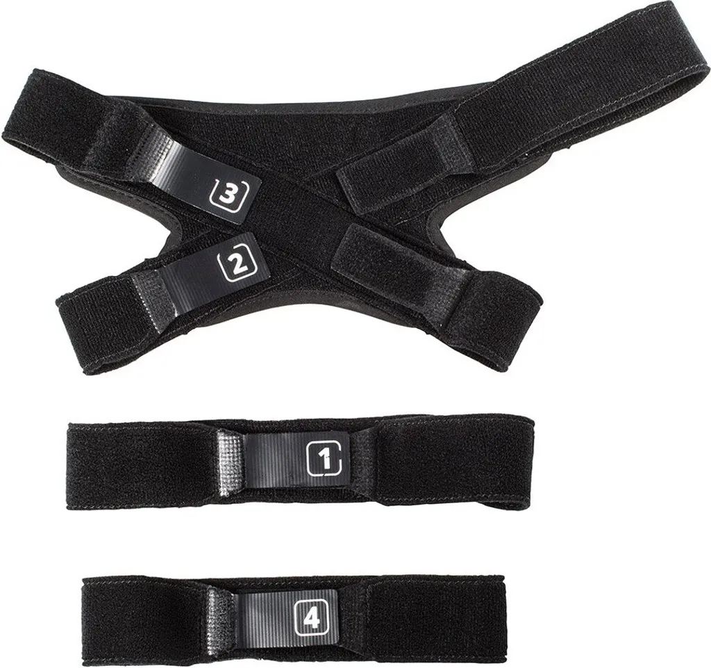Strap Kit Uni C-Frame Pair XXL : Solution de Maintien pour Orthèse Glissante