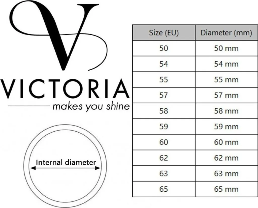 Victoria Bracciale Finitura Argento - Qualità Superiore e Design - 2
