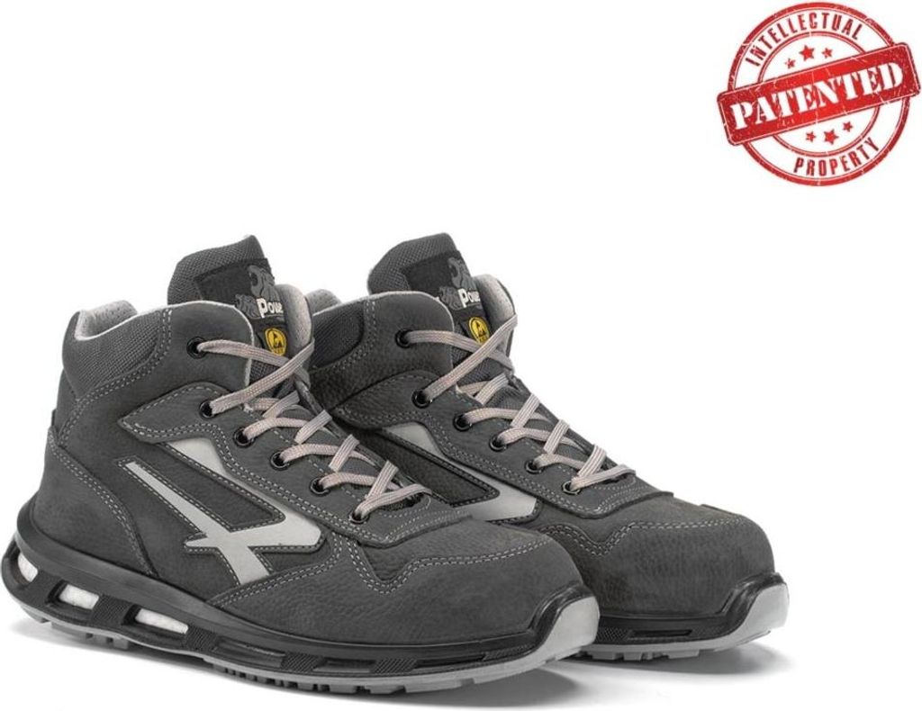 U-Power Sicherheitsstiefel INFINITY S3S CI FO SR ESD Gr. 45 grau