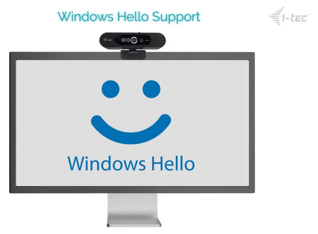 Webcam tec SOLOMON WH200 2K Windows Hello avec micro et capteur 4 MP - 7