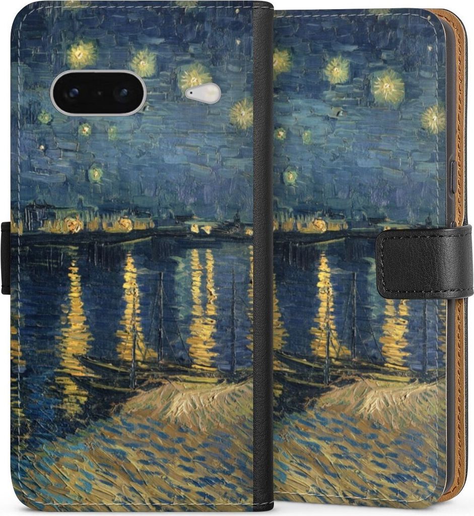 DeinDesign Klapphülle für Google Pixel 7 Handytasche Lederhülle Tasche Kunst Malerei