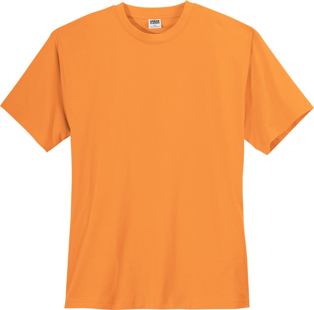 Urban Classics T-Shirt Übergröße orange, Größe:XXL