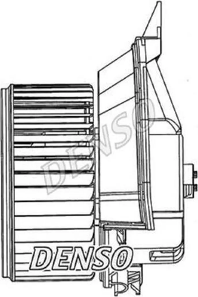 Échangeur thermique intérieur DENSO DEA09200 pour climatisation auto