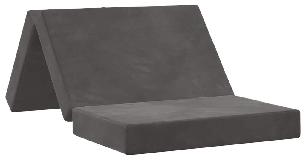 vidaXL Klappsofa Bett 80 x 67 x 45 cm Dunkelgrau