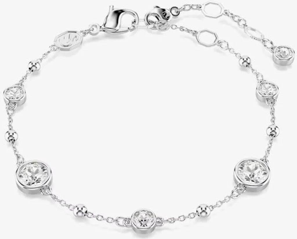 Bracelet Swarovski argenté 5696079 - Éclat cristallin et design moderne