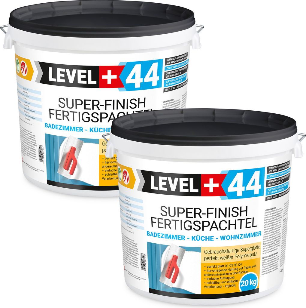 Super Finish Fertig Spachtelmasse 40kg Fugenspachtel Q1-Q4 Produktbild 