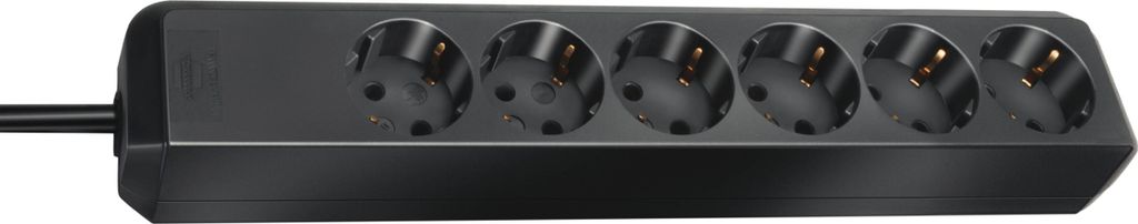 Brennenstuhl Eco-Line Steckdosenleiste 6-fach schwarz 1,5m Produktbild 