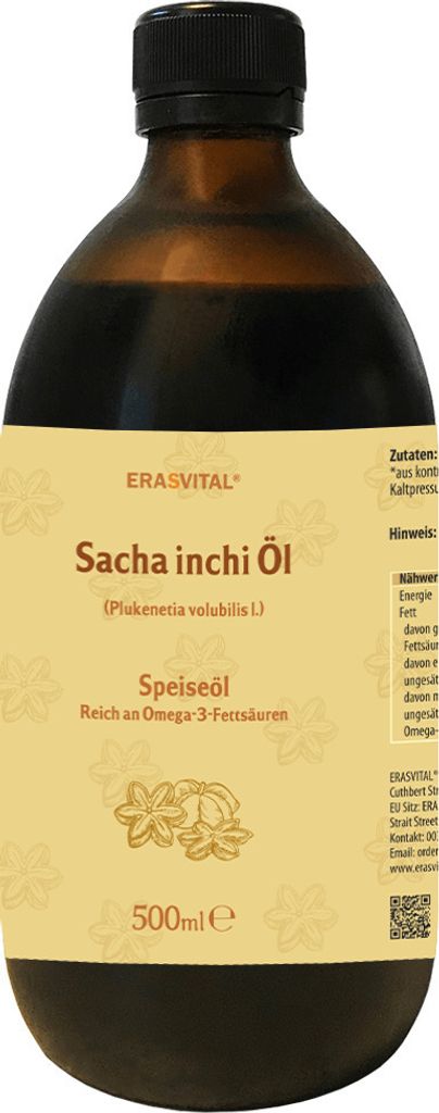 Olej Sacha Inchi 500 ml Obrázek produktu 