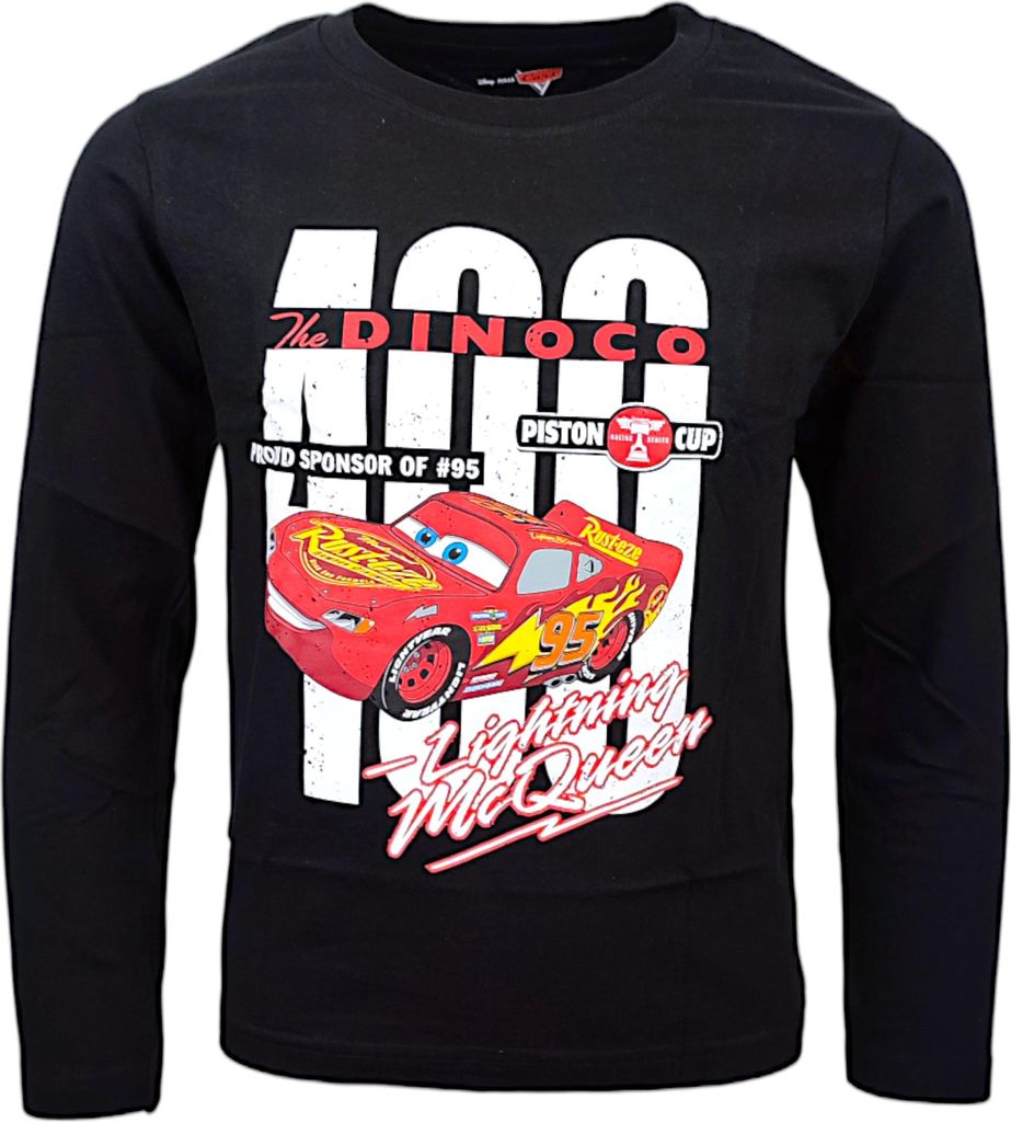 Langarmshirt Disney Cars Schwarz 98 cm