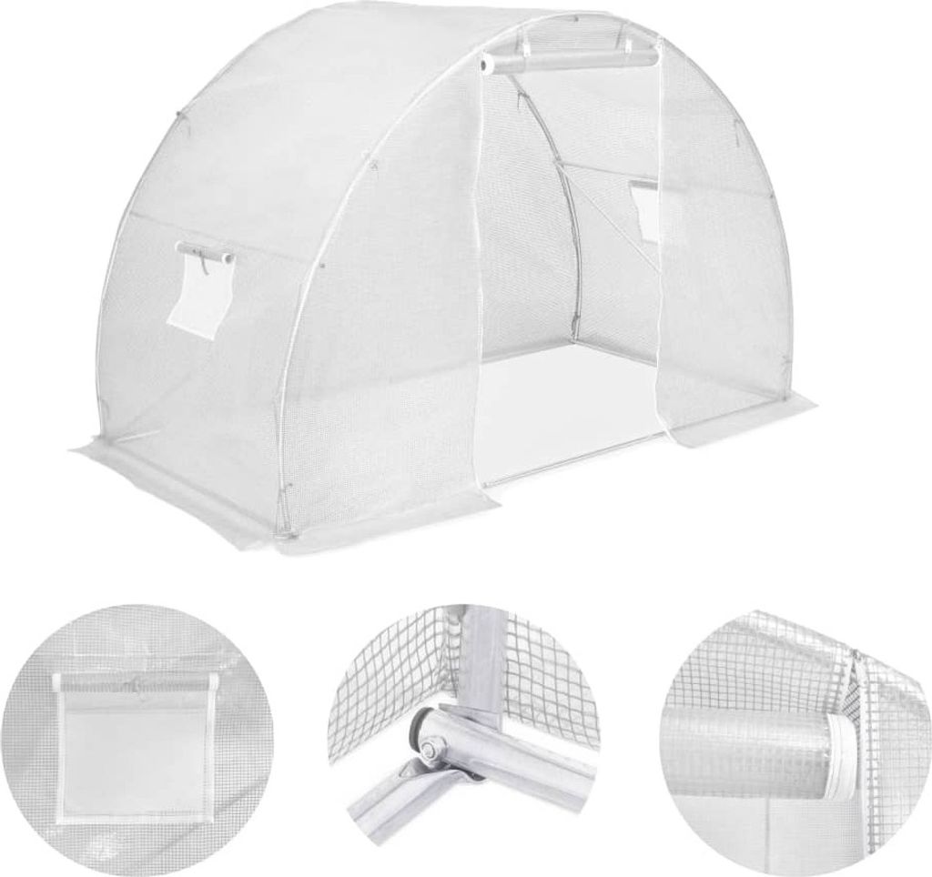 vidaXL Gewächshaus 4,5 m² 300x150x200 cm Produktbild 