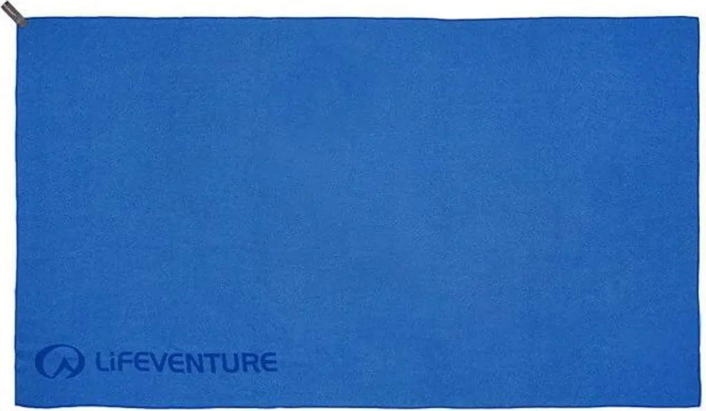 Drap de bain microfibre XL pour camping et randonnée bleu 130x75 cm
